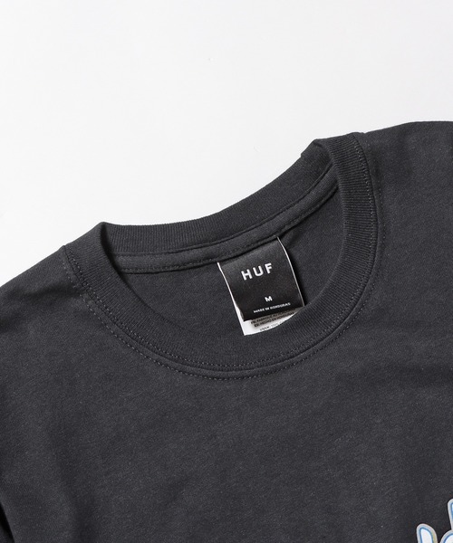 HUF(ハフ)の「HUF×THRASHER/ハフ×スラッシャー PORTOLA S/S TEE Tシャツ(Tシャツ/カットソー・メンズ・ホワイト/ブラック・M/L/XL)」の5枚目の写真