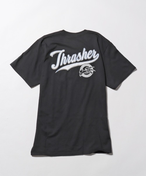 HUF(ハフ)の「HUF×THRASHER/ハフ×スラッシャー PORTOLA S/S TEE Tシャツ(Tシャツ/カットソー・メンズ・ホワイト/ブラック・M/L/XL)」の19枚目の写真