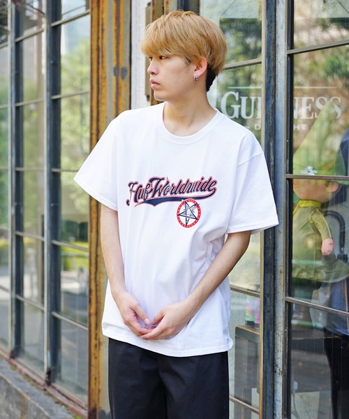 HUF(ハフ)の「HUF×THRASHER/ハフ×スラッシャー PORTOLA S/S TEE Tシャツ(Tシャツ/カットソー・メンズ・ホワイト/ブラック・M/L/XL)」の14枚目の写真