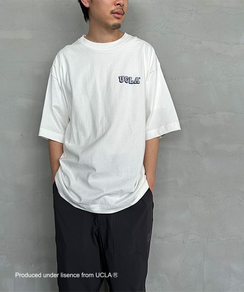 UCLA（ユーシーエルエー）の「[UCLA/ユーシーエルエー] バックフロッキープリント ビックショートスリーブTシャツ（Tシャツ/カットソー・レディース・ホワイト/グリーン・M/L）」の16枚目の写真