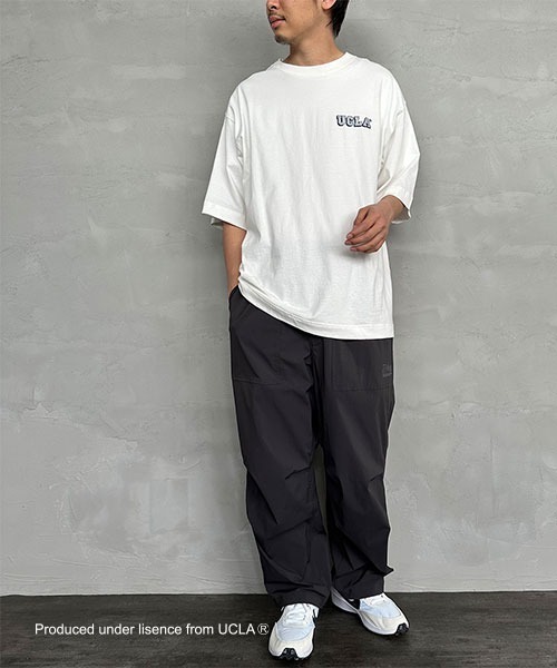 UCLA（ユーシーエルエー）の「[UCLA/ユーシーエルエー] バックフロッキープリント ビックショートスリーブTシャツ（Tシャツ/カットソー・レディース・ホワイト/グリーン・M/L）」の21枚目の写真