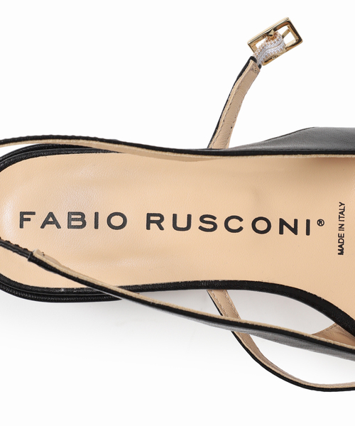 【FABIO RUSCONI】IENA★美品★バックストラップ フラットシューズ IENA（イエナ）の「【FABIO RUSCONI/ファビオルスコーニ】バック
