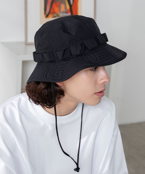 WEGO（ウィゴー）の「WEGO/アドベンチャーハット（ハット・メンズ・グレー/ブラック・FREE）」の2枚目の写真