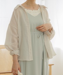 flower | バルーンシアーシャツ5(シャツ/ブラウス)