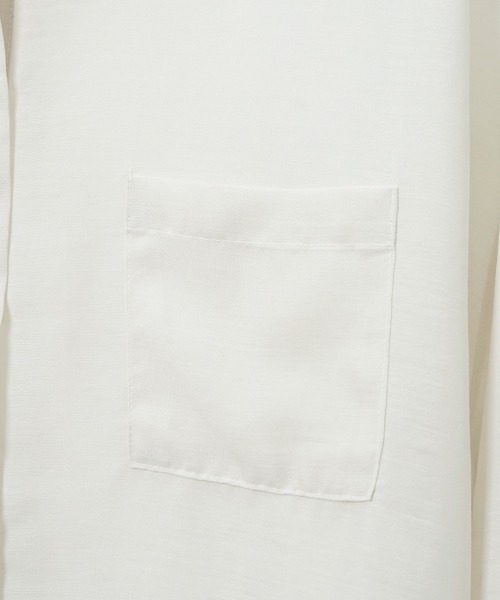 flower（フラワー）の「バルーンシアーシャツ5（シャツ/ブラウス・レディース・カーキ/アイボリー・FREE）」の6枚目の写真