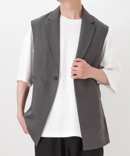 Mossimo（モッシモ）の「mossimo モッシモ デザインジレ ベスト