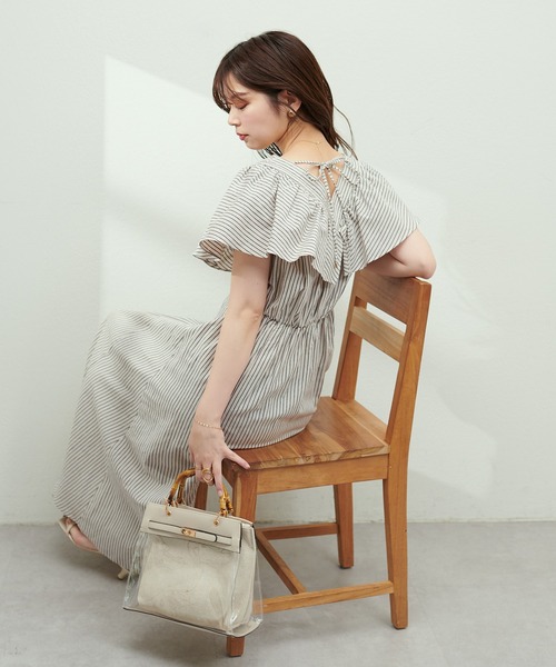 セール】ギャザーフリル大人ガーリーワンピース（ワンピース