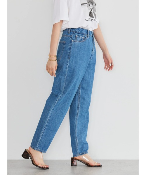 AMERICAN HOLIC（アメリカンホリック）の「バルーンデニムパンツ（デニムパンツ・レディース・インディゴブルー・M/S/L）」の5枚目の写真