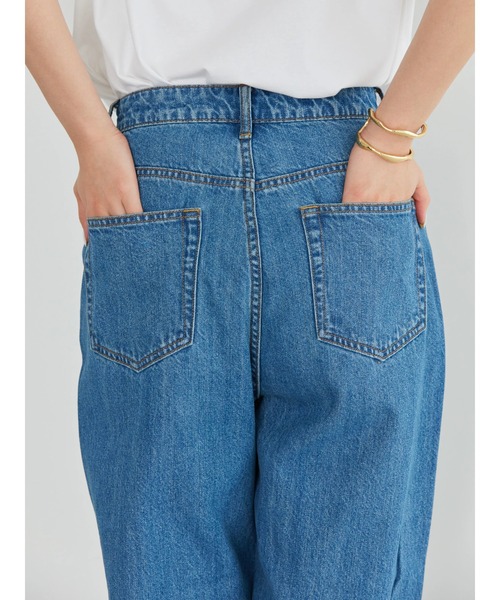 AMERICAN HOLIC（アメリカンホリック）の「バルーンデニムパンツ（デニムパンツ・レディース・インディゴブルー・M/S/L）」の9枚目の写真