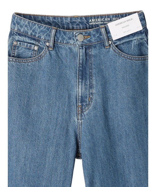 AMERICAN HOLIC（アメリカンホリック）の「バルーンデニムパンツ（デニムパンツ・レディース・インディゴブルー・M/S/L）」の13枚目の写真