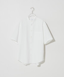 REGULAR バンドカラー半袖シャツ