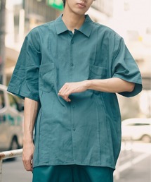 RVCA メンズ CHAINMAIL SHIRTS ショートスリーブシャツ【2023年夏モデル】/ルーカ半袖シャツ
