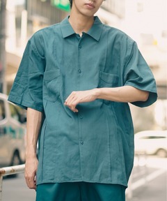 08sircus/08サーカス】ヴィンテージサテンハーフトーンレイヤード