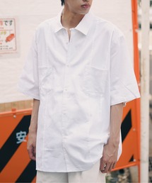 RVCA メンズ  CHAINMAIL SHIRTS ショートスリーブシャツ【2023年夏モデル】/ルーカ半袖シャツ