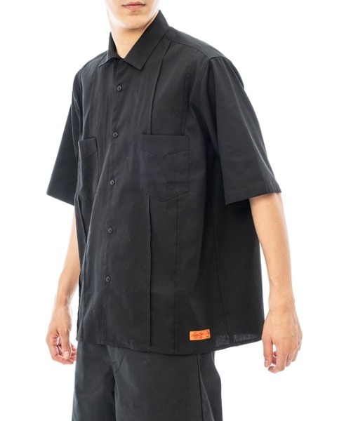 RVCA(ルーカ)の「RVCA メンズ CHAINMAIL SHIRTS ショートスリーブシャツ【2023年夏モデル】/ルーカ半袖シャツ(シャツ/ブラウス・メンズ・グリーン系その他/ホワイト/ブラック・SMALL/MEDIUM/LARGE/X-LARGE)」の12枚目の写真