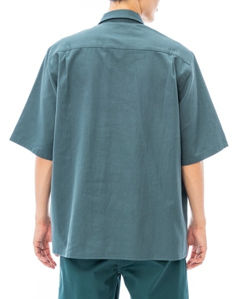 RVCA(ルーカ)の「RVCA メンズ CHAINMAIL SHIRTS ショートスリーブシャツ【2023年夏モデル】/ルーカ半袖シャツ(シャツ/ブラウス・メンズ・グリーン系その他/ホワイト/ブラック・SMALL/MEDIUM/LARGE/X-LARGE)」の13枚目の写真