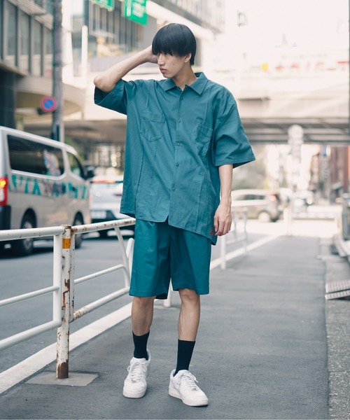 RVCA(ルーカ)の「RVCA メンズ CHAINMAIL SHIRTS ショートスリーブシャツ【2023年夏モデル】/ルーカ半袖シャツ(シャツ/ブラウス・メンズ・グリーン系その他/ホワイト/ブラック・SMALL/MEDIUM/LARGE/X-LARGE)」の22枚目の写真