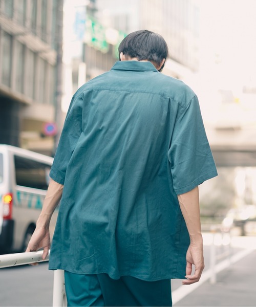 RVCA(ルーカ)の「RVCA メンズ CHAINMAIL SHIRTS ショートスリーブシャツ【2023年夏モデル】/ルーカ半袖シャツ(シャツ/ブラウス・メンズ・グリーン系その他/ホワイト/ブラック・SMALL/MEDIUM/LARGE/X-LARGE)」の19枚目の写真