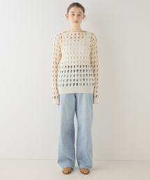 IENA（イエナ）の「【babaco/ババコ】GIMA Cotton Cable プルオーバー 