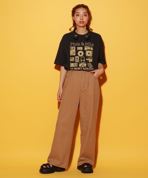 PBLIM（ページボーイリム）の「PBLIM/フィルムフォトT（Tシャツ/カットソー・レディース・ブラック/オフホワイト・MEDIUM/LARGE）」の15枚目の写真