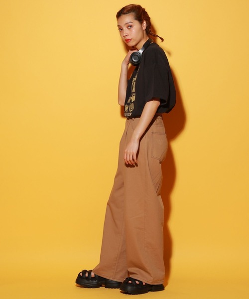 PBLIM（ページボーイリム）の「PBLIM/フィルムフォトT（Tシャツ/カットソー・レディース・ブラック/オフホワイト・MEDIUM/LARGE）」の5枚目の写真