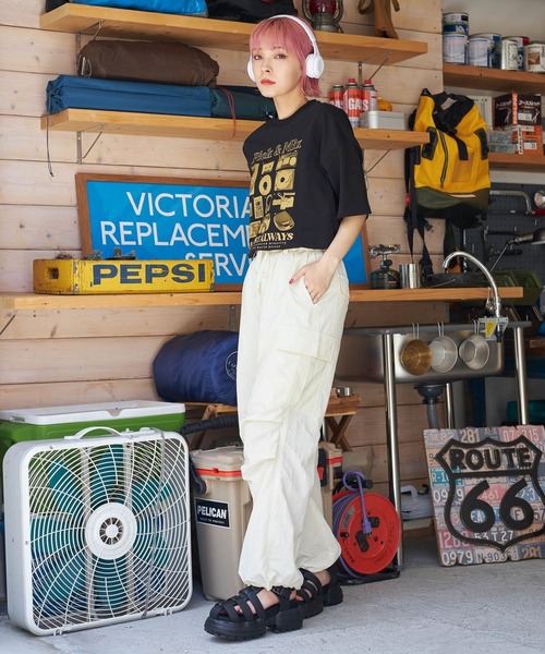 PBLIM（ページボーイリム）の「PBLIM/フィルムフォトT（Tシャツ/カットソー・レディース・ブラック/オフホワイト・MEDIUM/LARGE）」の11枚目の写真