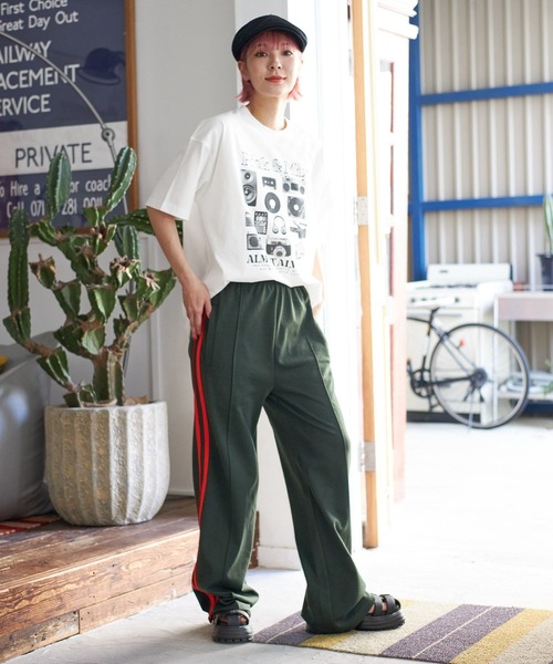 PBLIM（ページボーイリム）の「PBLIM/フィルムフォトT（Tシャツ/カットソー・レディース・ブラック/オフホワイト・MEDIUM/LARGE）」の14枚目の写真