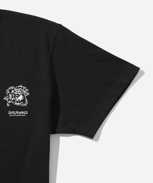Saturdays NYC(サタデーズ ニューヨークシティ )の「Wall Art S/S Tee(Tシャツ/カットソー・メンズ・ホワイト/ブラック・L/M/S/XL/XXL)」の7枚目の写真