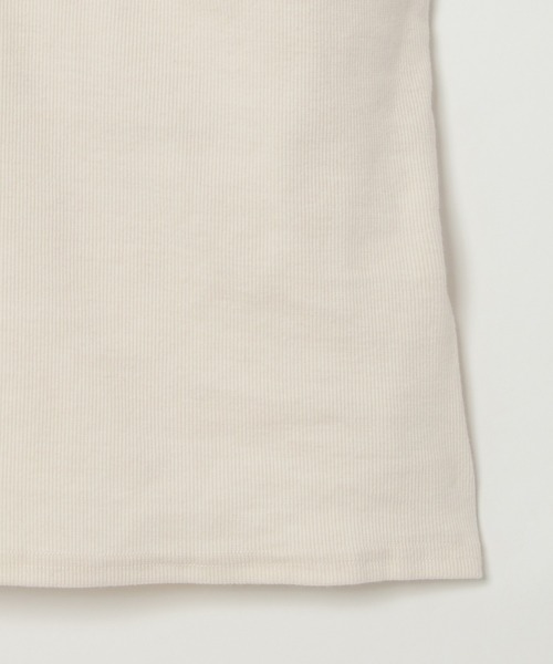 notch.（ノッチ）の「カップ付きベアキャミソール（キャミソール・レディース・オフホワイト/ブラック・M）」の16枚目の写真