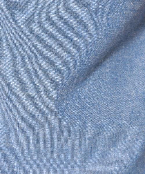 green label relaxing(グリーンレーベルリラクシング)の「KAPOC/CHAMB REG S/S シャツ◆(シャツ/ブラウス・メンズ・ブラック/ロイヤルブルー・X-LARGE/LARGE/MEDIUM/SMALL)」の8枚目の写真