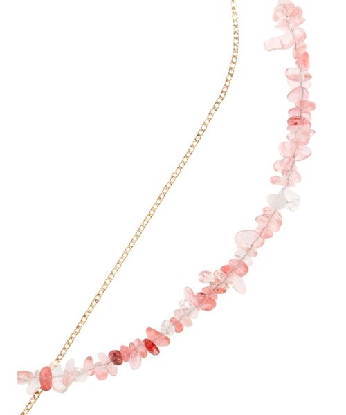 EVRIS（エヴリス）の「COLOR SHELLCHAIN 2連ネックレス（ネックレス・レディース・ゴールド/シルバー・FREE）」の8枚目の写真