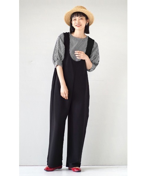 e-zakkamania stores(イーザッカマニアストアーズ)の「ボリュームスリーブ ラウンドヘムブラウス(シャツ/ブラウス・レディース・ストライプ/オフホワイト/ブラック×ホワイト・フリー)」の7枚目の写真