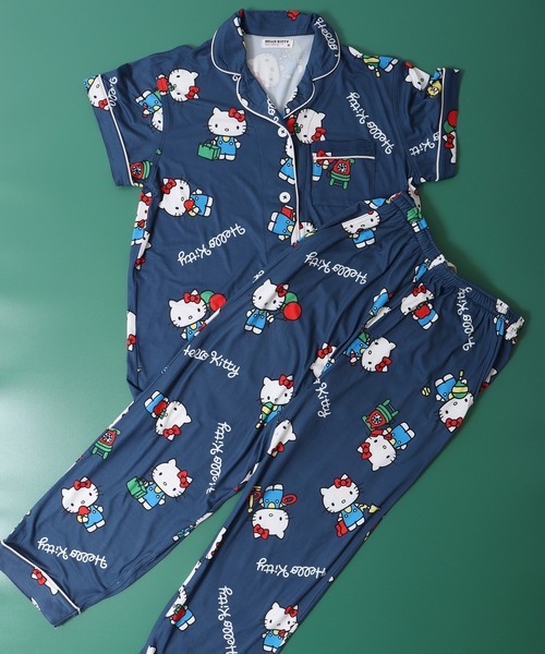 sanrio（サンリオ）の「sanrio ルームウェア セットアップ（ルームウェア/パジャマ・レディース・ネイビー/杢グレー/サックスブルー/ライトピンク/ライトパープル・M/L）」の2枚目の写真