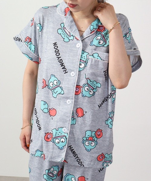 sanrio（サンリオ）の「sanrio ルームウェア セットアップ（ルームウェア/パジャマ・レディース・ネイビー/杢グレー/サックスブルー/ライトピンク/ライトパープル・M/L）」の11枚目の写真
