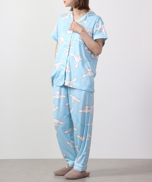 sanrio（サンリオ）の「sanrio ルームウェア セットアップ（ルームウェア/パジャマ・レディース・ネイビー/杢グレー/サックスブルー/ライトピンク/ライトパープル・M/L）」の20枚目の写真