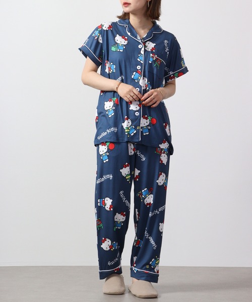 sanrio（サンリオ）の「sanrio ルームウェア セットアップ（ルームウェア/パジャマ・レディース・ネイビー/杢グレー/サックスブルー/ライトピンク/ライトパープル・M/L）」の19枚目の写真