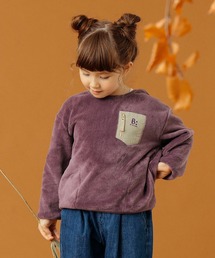 B:MING by BEAMS | B:MING by BEAMS / ポケット付き ボア フリース プルオーバー カットソー（90～140cm）(スウェット)