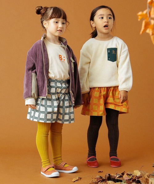 B:MING by BEAMS(ビーミングバイビームス)の「B:MING by BEAMS / ポケット付き ボア フリース プルオーバー(90~140cm)(スウェット・キッズ・ダークネイビー/アイボリー/パープル・90/100/110/120/130/140)」の17枚目の写真