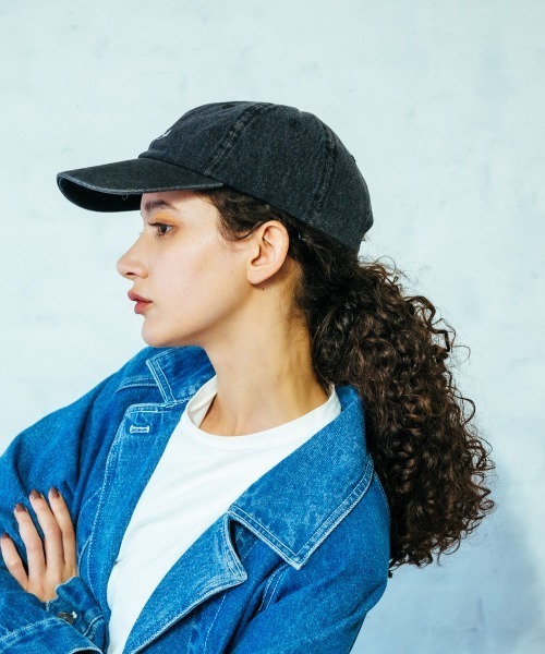 oblekt（オブレクト）の「oblekt denim co cap（キャップ・レディース・ブラック・FREE）」の2枚目の写真