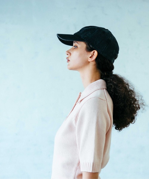 oblekt（オブレクト）の「oblekt denim co cap（キャップ・レディース・ブラック・FREE）」の4枚目の写真