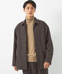 green label relaxing | ウールライクカルゼ カーコート -ウォッシャブル・ストレッチ・防シワ-(その他アウター)