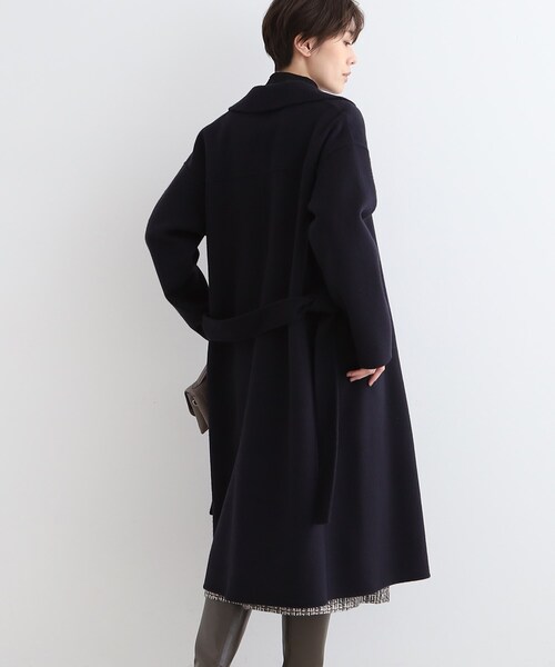 INDIVI（インディヴィ）の「◇【ウール／カラーコート】リバー