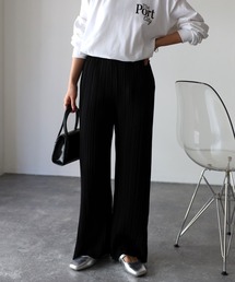 Riberry | セルフカット プリーツイージーパンツ(その他パンツ)