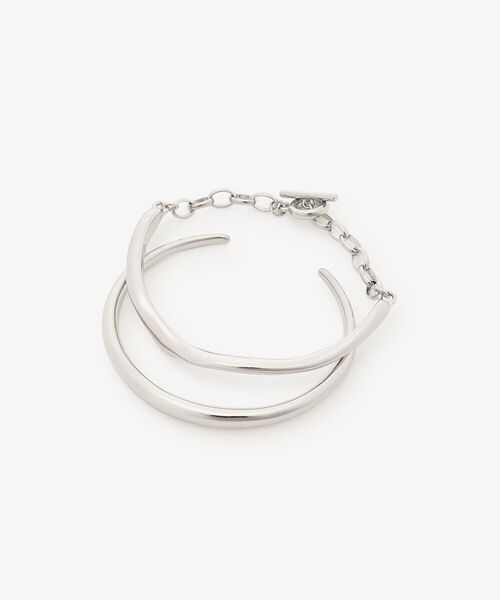 Afternoon Tea(アフタヌーンティー)の「2連ブレスレット(ブレスレット・レディース・ゴールド/シルバー・ONE SIZE)」の1枚目の写真