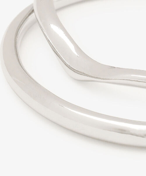 Afternoon Tea(アフタヌーンティー)の「2連ブレスレット(ブレスレット・レディース・ゴールド/シルバー・ONE SIZE)」の6枚目の写真