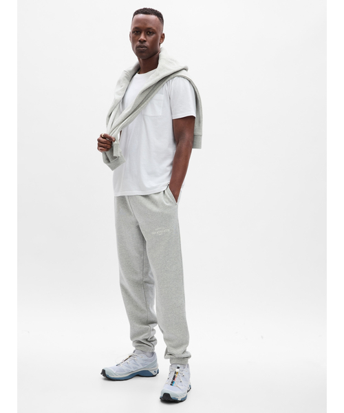 GAP（ギャップ）の「GAPロゴジョガーパンツ(ユニセックス)（スウェットパンツ・メンズ・ブラック/ライトグレー・XS/M/S/L/XL）」の10枚目の写真