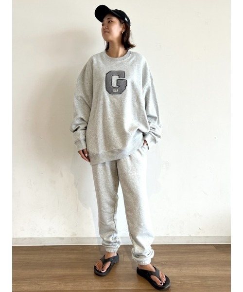 GAP（ギャップ）の「GAPロゴジョガーパンツ(ユニセックス)（スウェットパンツ・メンズ・ブラック/ライトグレー・XS/M/S/L/XL）」の4枚目の写真