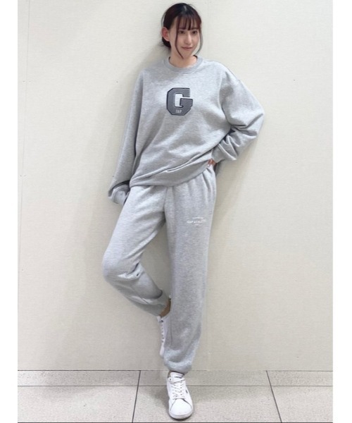 GAP（ギャップ）の「GAPロゴジョガーパンツ(ユニセックス)（スウェットパンツ・メンズ・ブラック/ライトグレー・XS/M/S/L/XL）」の3枚目の写真