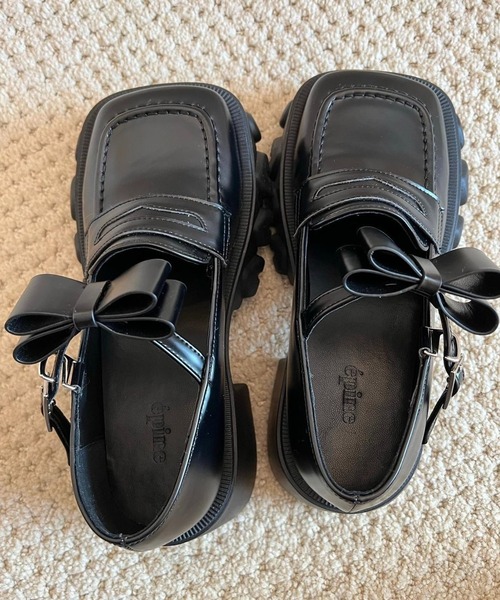epine（エピヌ）の「ribbon Goa Loafer（ローファー）」 - WEAR