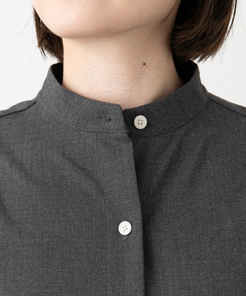 russet（ラシット）の「《qurumu》ロングシャツワンピース(O-251)（ワンピース・レディース・キャメル/チャコールグレー/ブラック・FREE）」の17枚目の写真